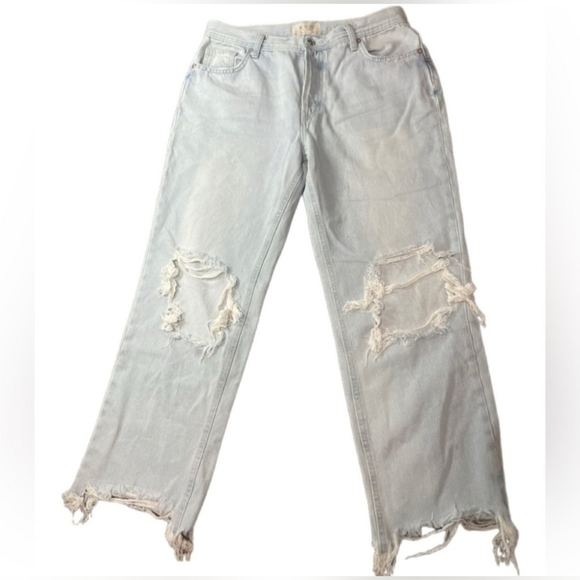 We The Free | Maggie Mid-Rise Straight Leg Jeans, Size 29 - Picture 4 of 10